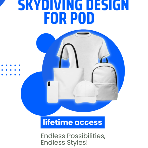 Skydiving design for pod